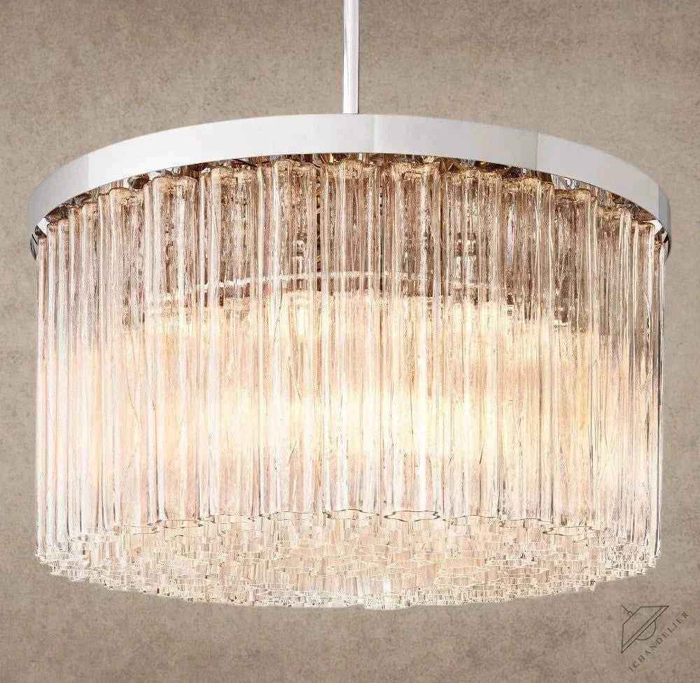 36" / Nickle Cielo Round Chandelier 36", 48"