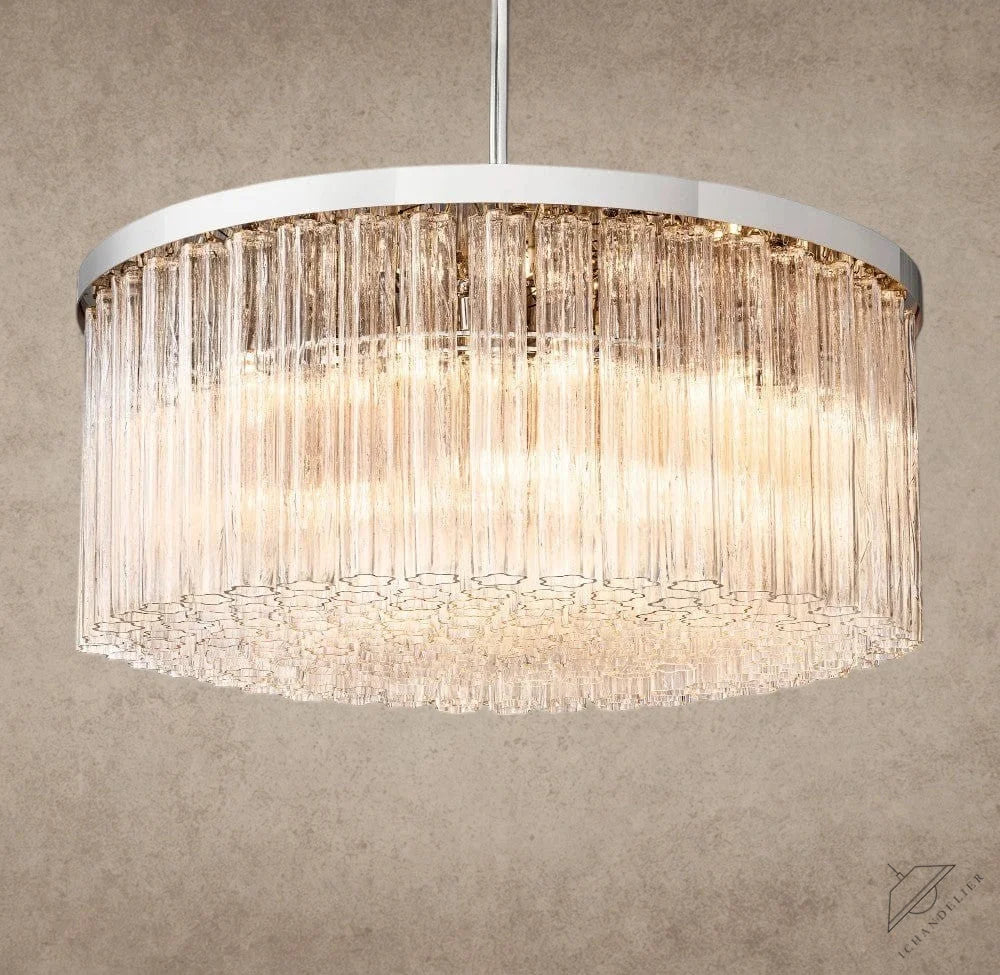 48" / Nickle Cielo Round Chandelier 36", 48"
