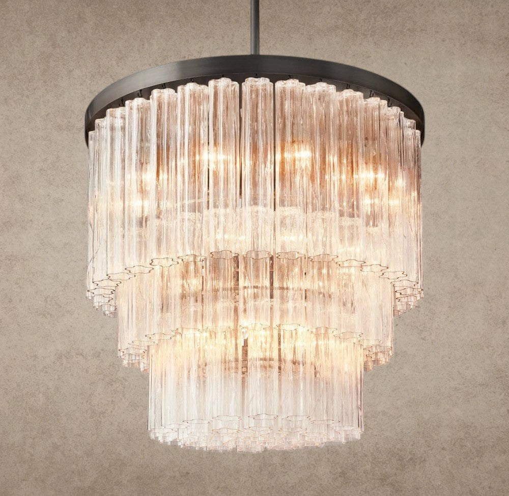 36" / Bronze Cielo Three-Tier Round Chandelier 36", 48"
