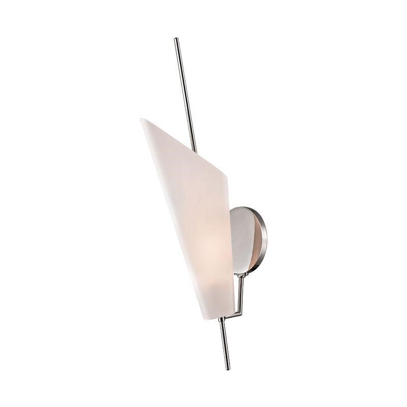 Polished Nickel Cooper Wall Sconce