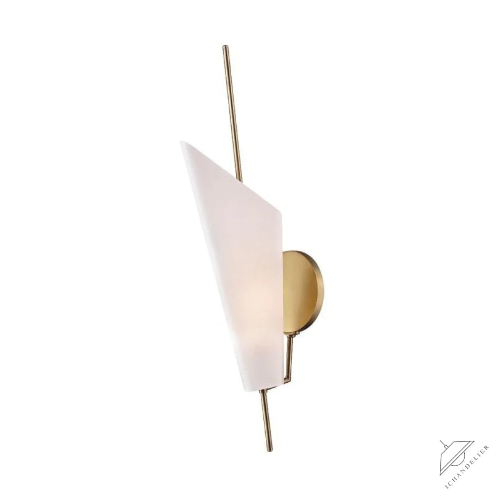 Aged Brass Cooper Wall Sconce