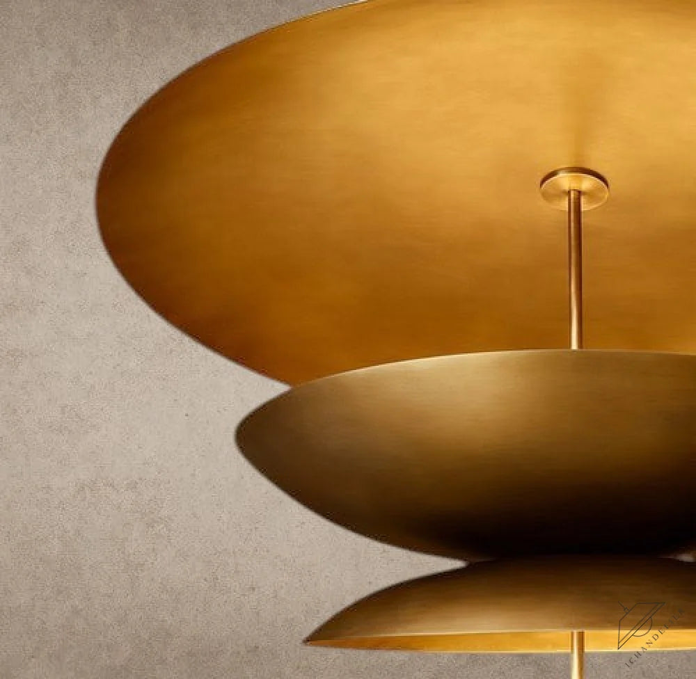 Cosmic Three-Tier Chandelier