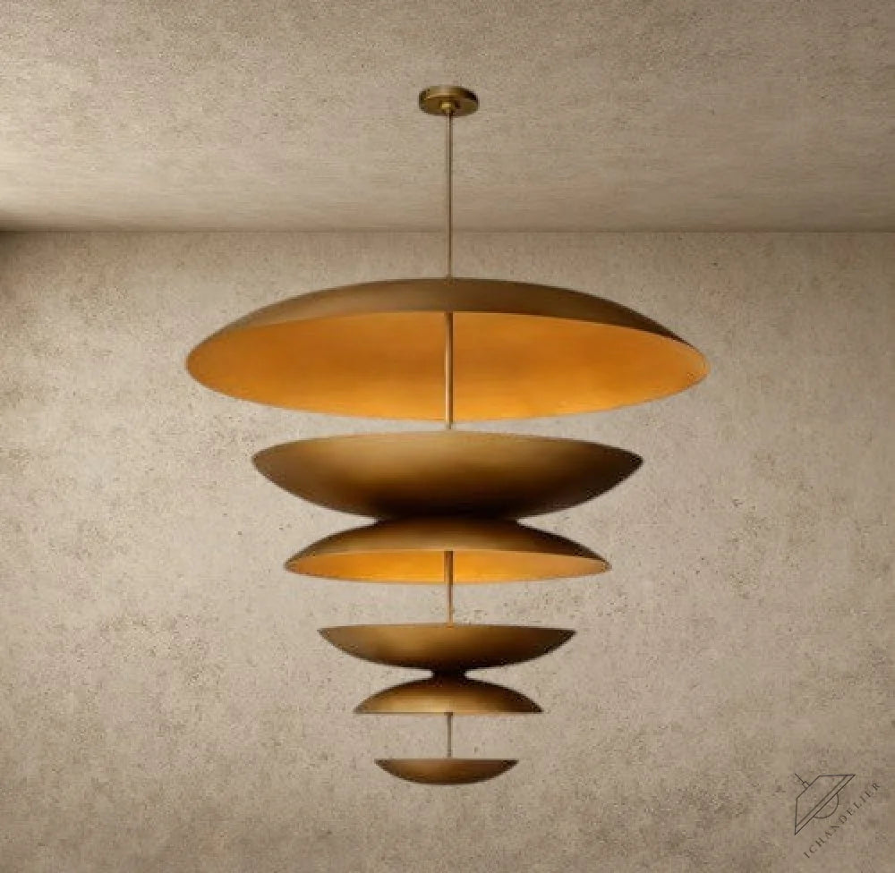 Cosmic Three-Tier Chandelier