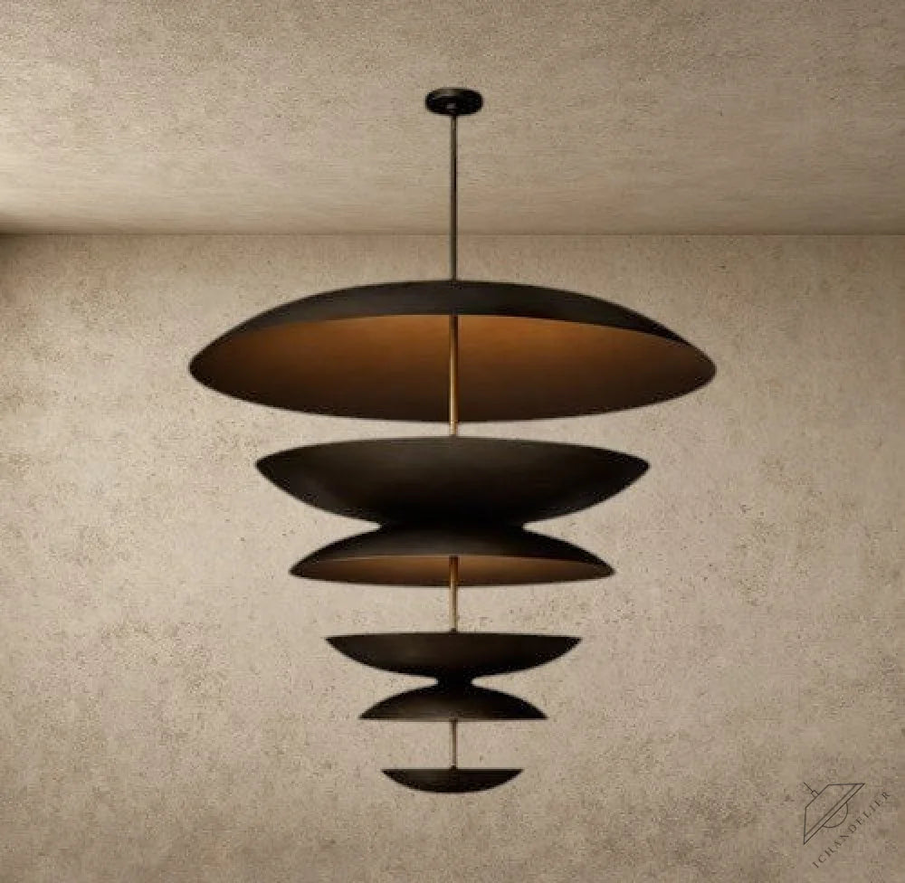 Cosmic Three-Tier Chandelier