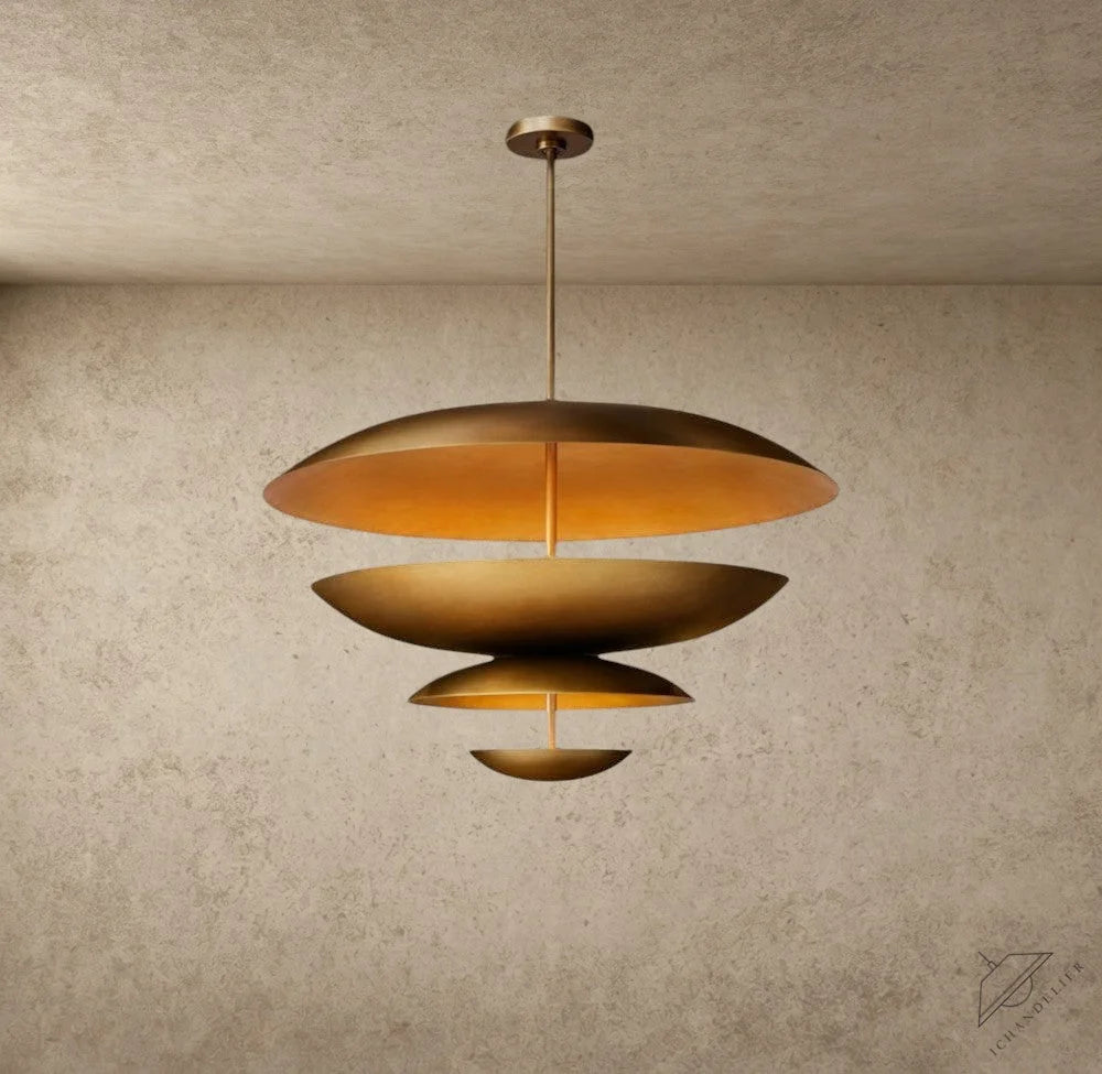 Cosmic Two-Tier Chandelier