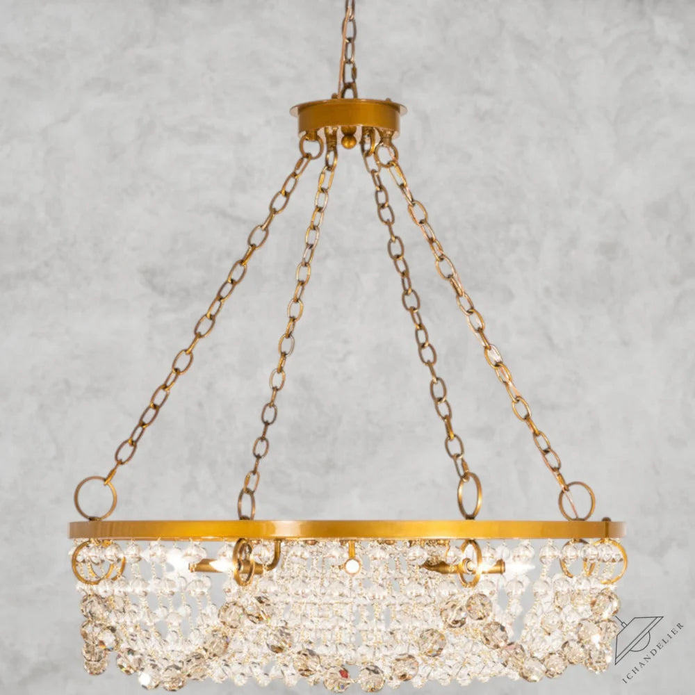 Crystal Bead Chandelier