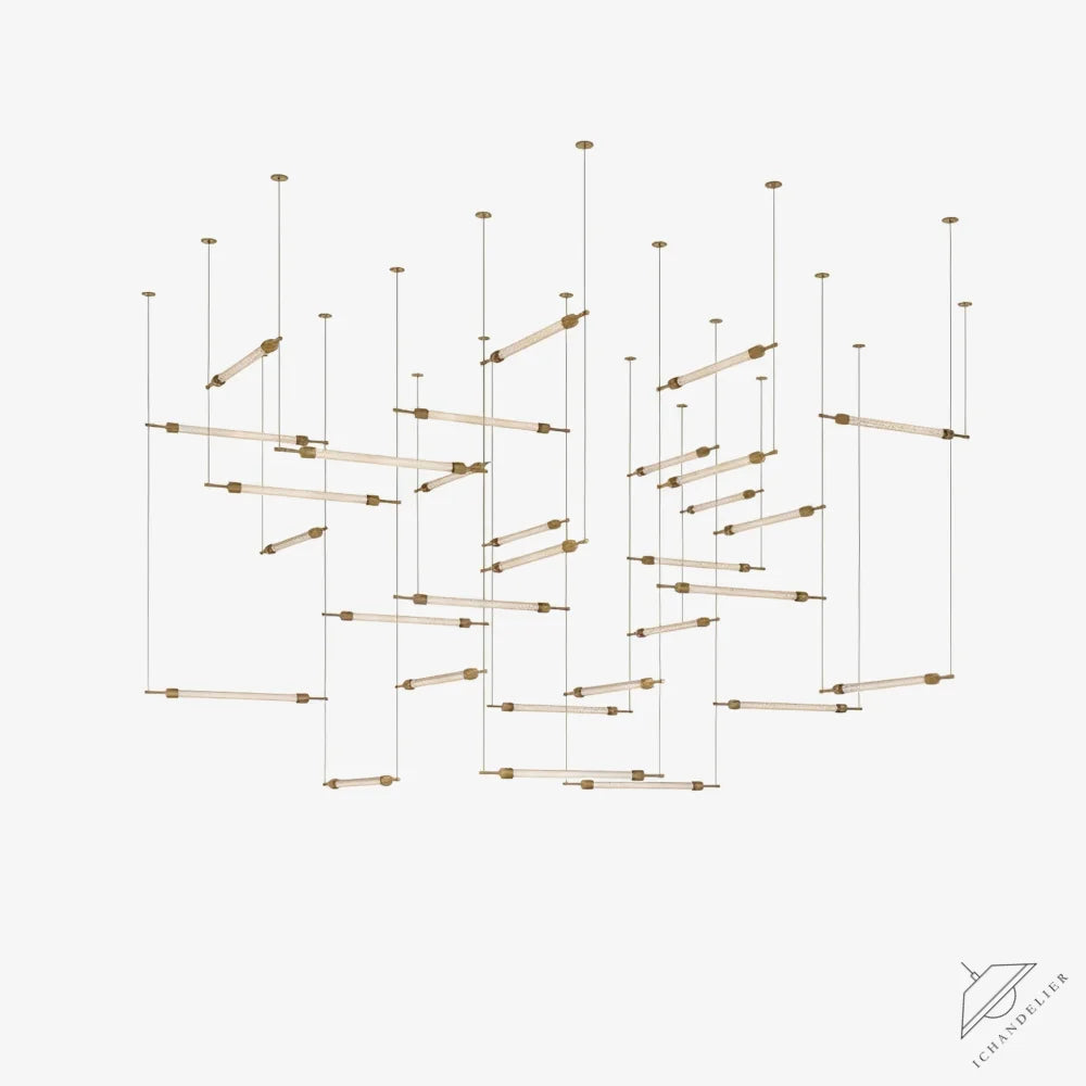 Crystal Grid Customize Chandelier