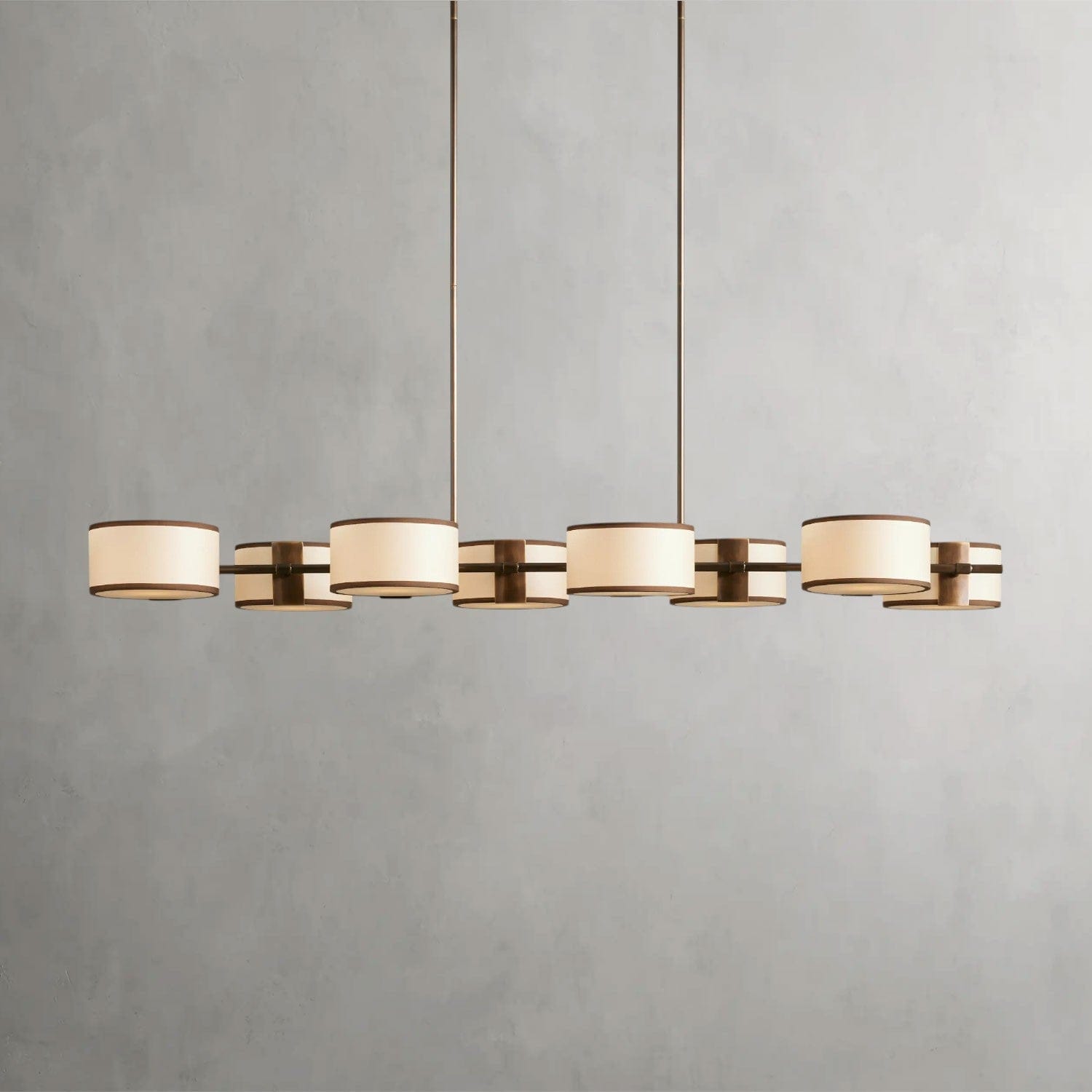 ECRU Daphne Linear Chandelier 62"
