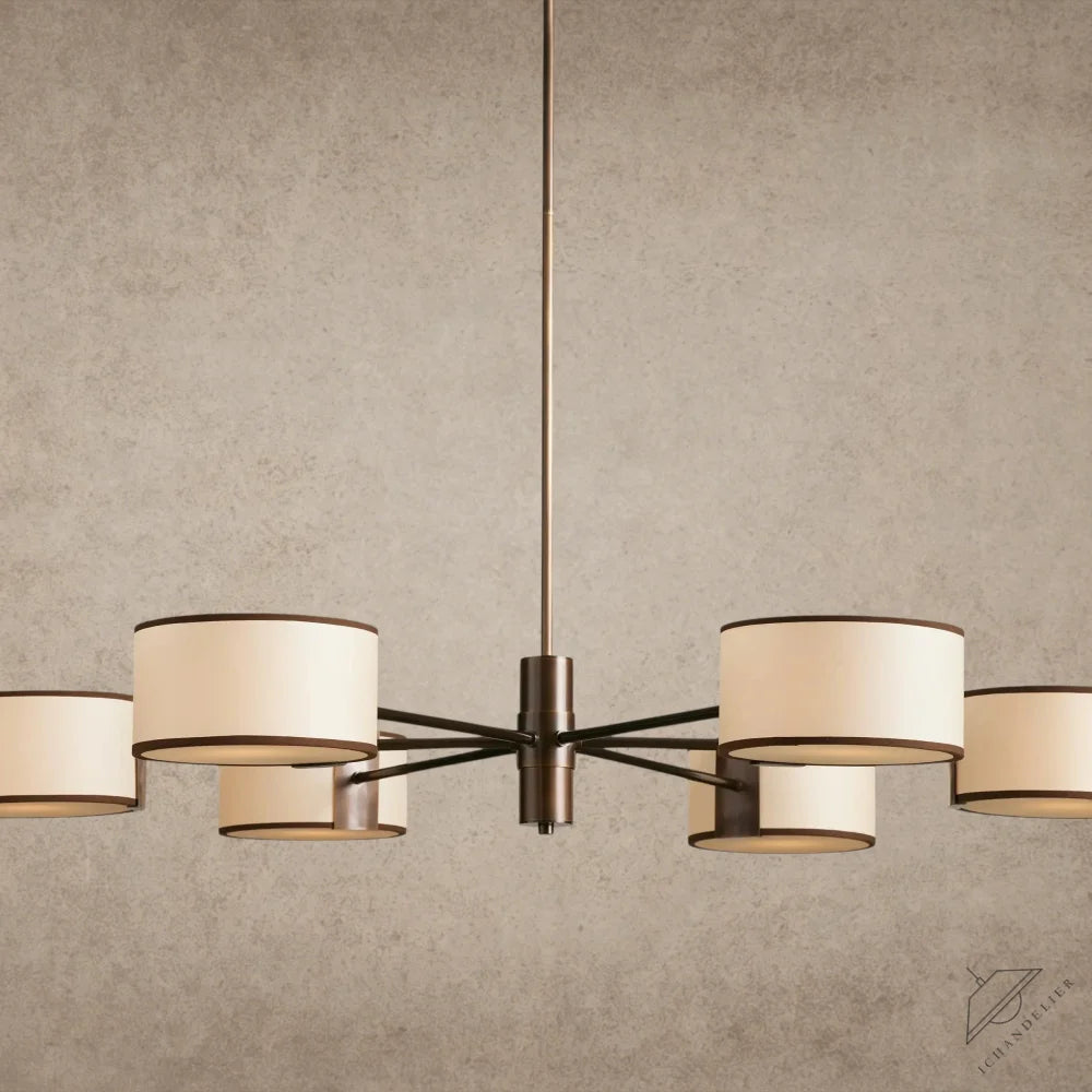 48" / ECRU Daphne Round Chandelier 48", 60"