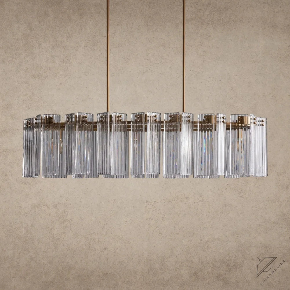 Delsie Oval Chandelier 51", 63", 72"