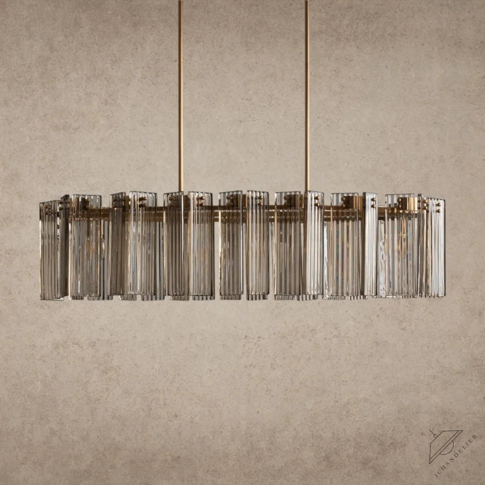 Delsie Oval Chandelier 51", 63", 72"