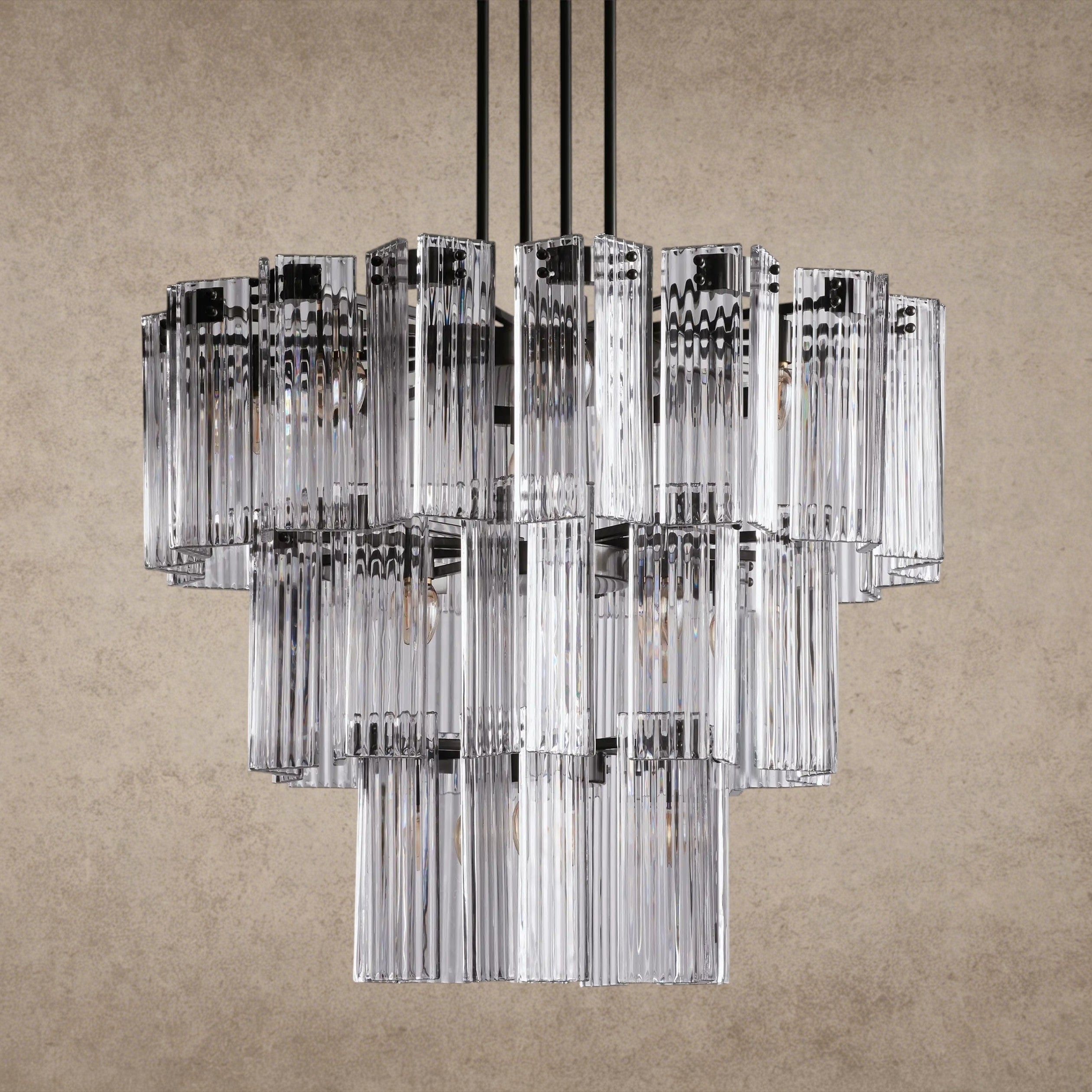 Delsie Round Chandelier 38", 48", 60"