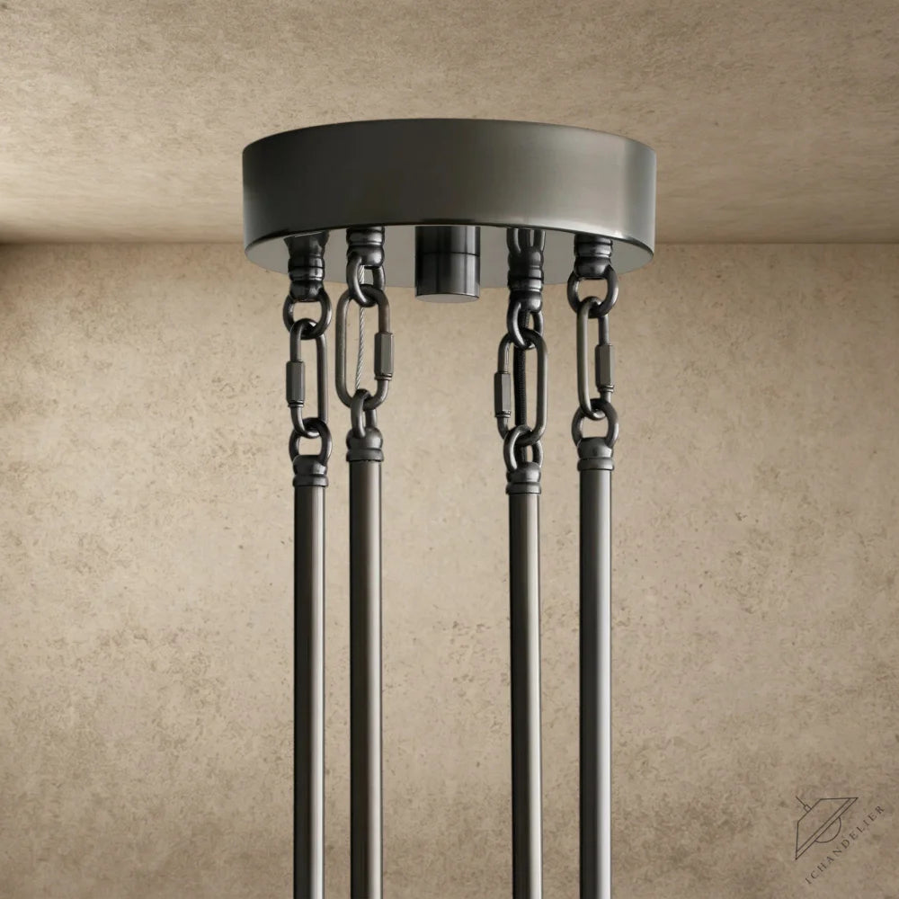 Delsie Round Chandelier 38", 48", 60"