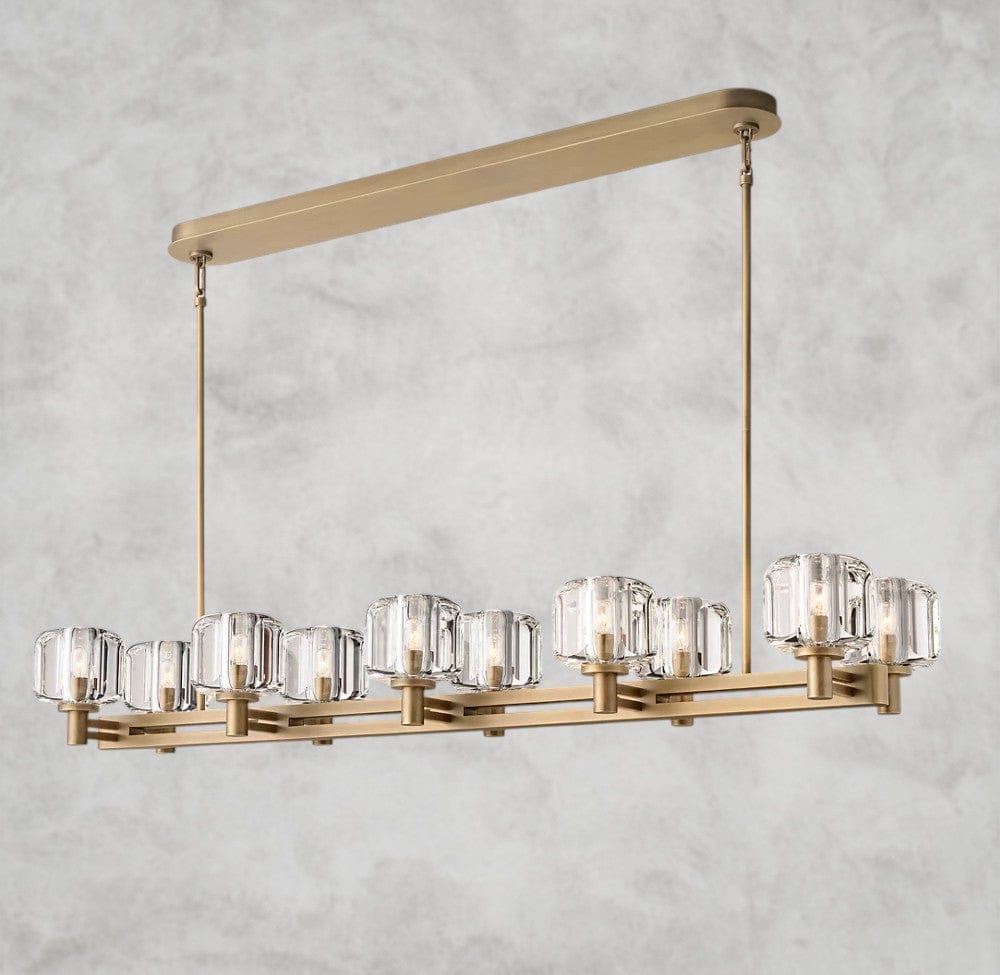 Demaret double Linear chandelier 54