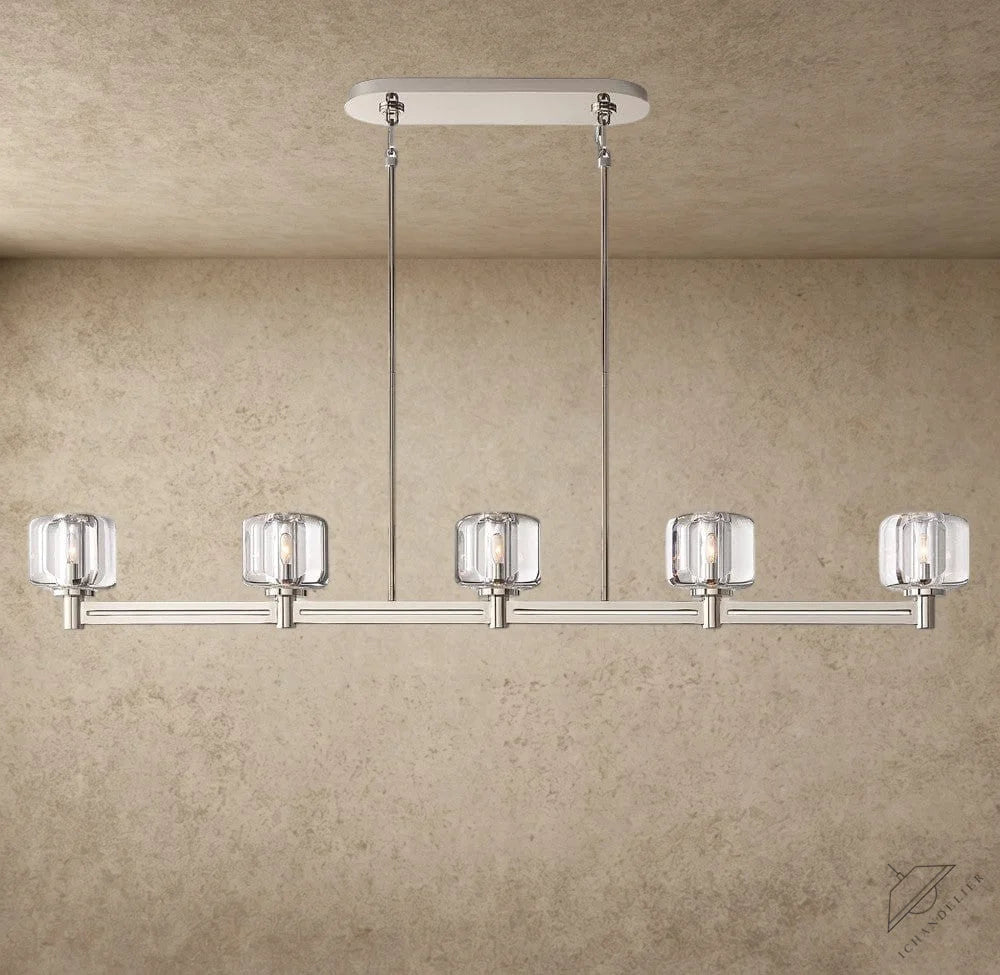 54" / Nickle Demaret Linear Chandelier 54", 72"