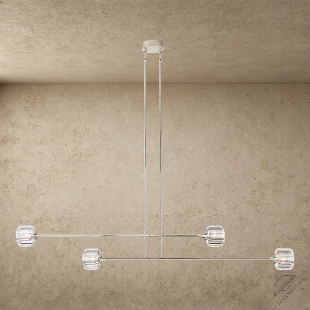 72" / Nickle Demaret Mobile Linear Chandelier 54", 72"