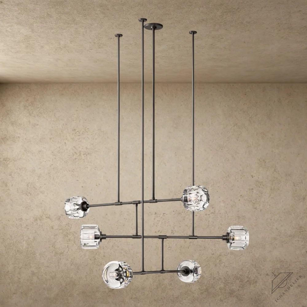 48" / Bronze Demaret Mobile Round Chandelier 48", 62"
