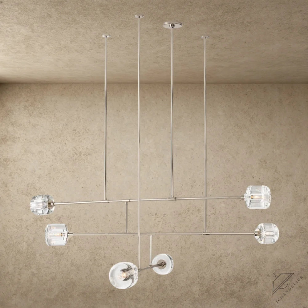 62" / Nickle Demaret Mobile Round Chandelier 48", 62"