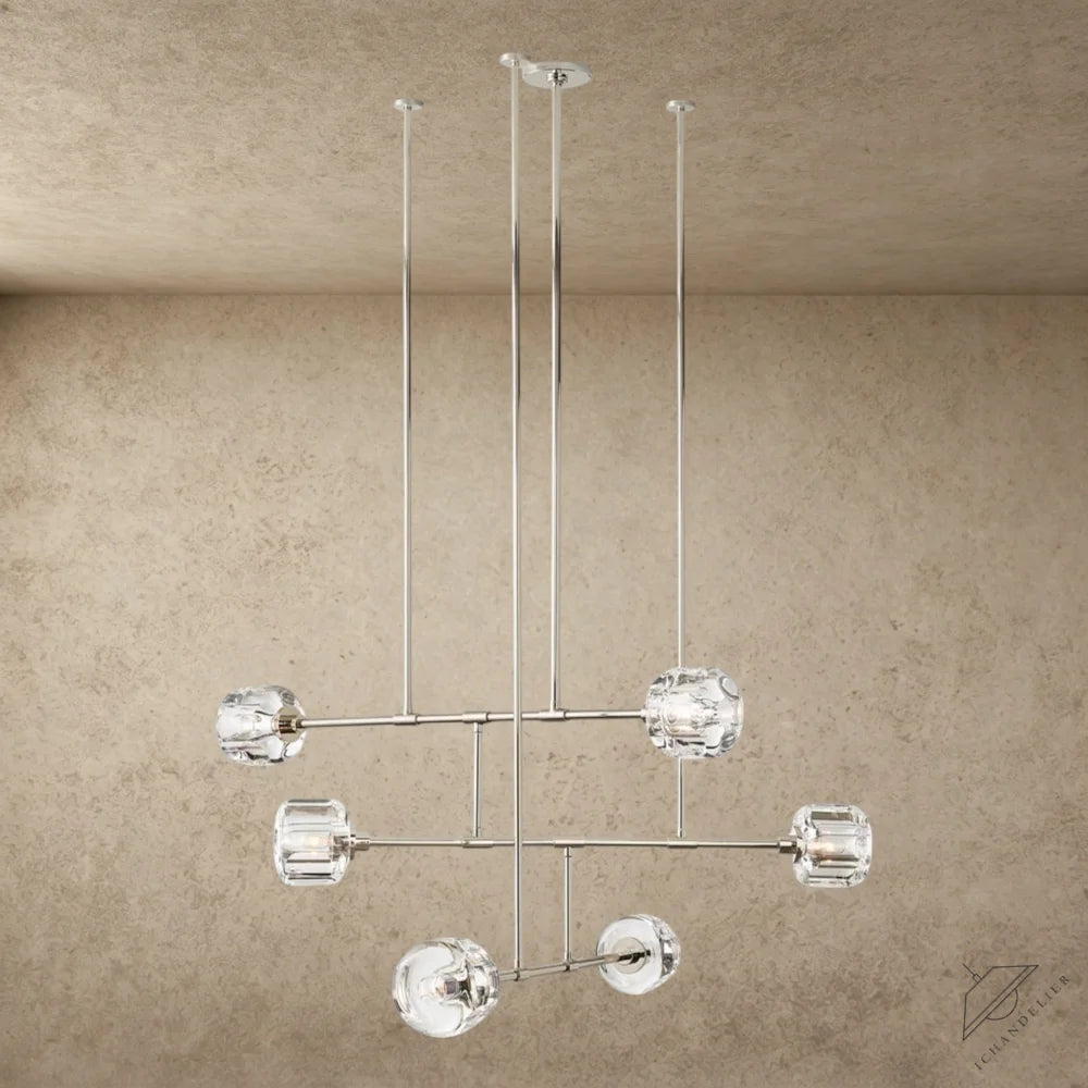 48" / Nickle Demaret Mobile Round Chandelier 48", 62"