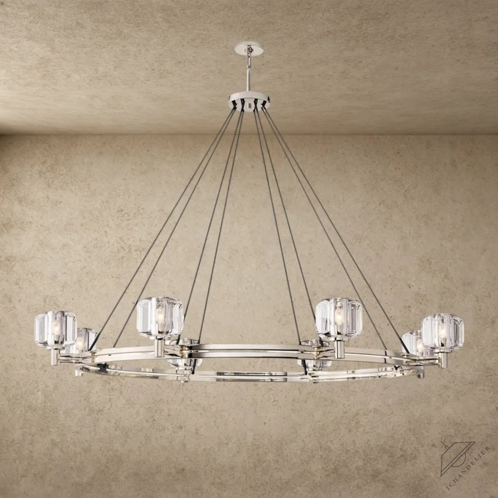 60" / Nickle Demaret Round Chandelier 36", 48", 60"