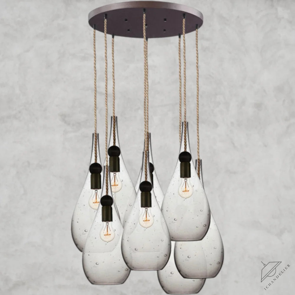 Black Earth 8 - Light Chandelier