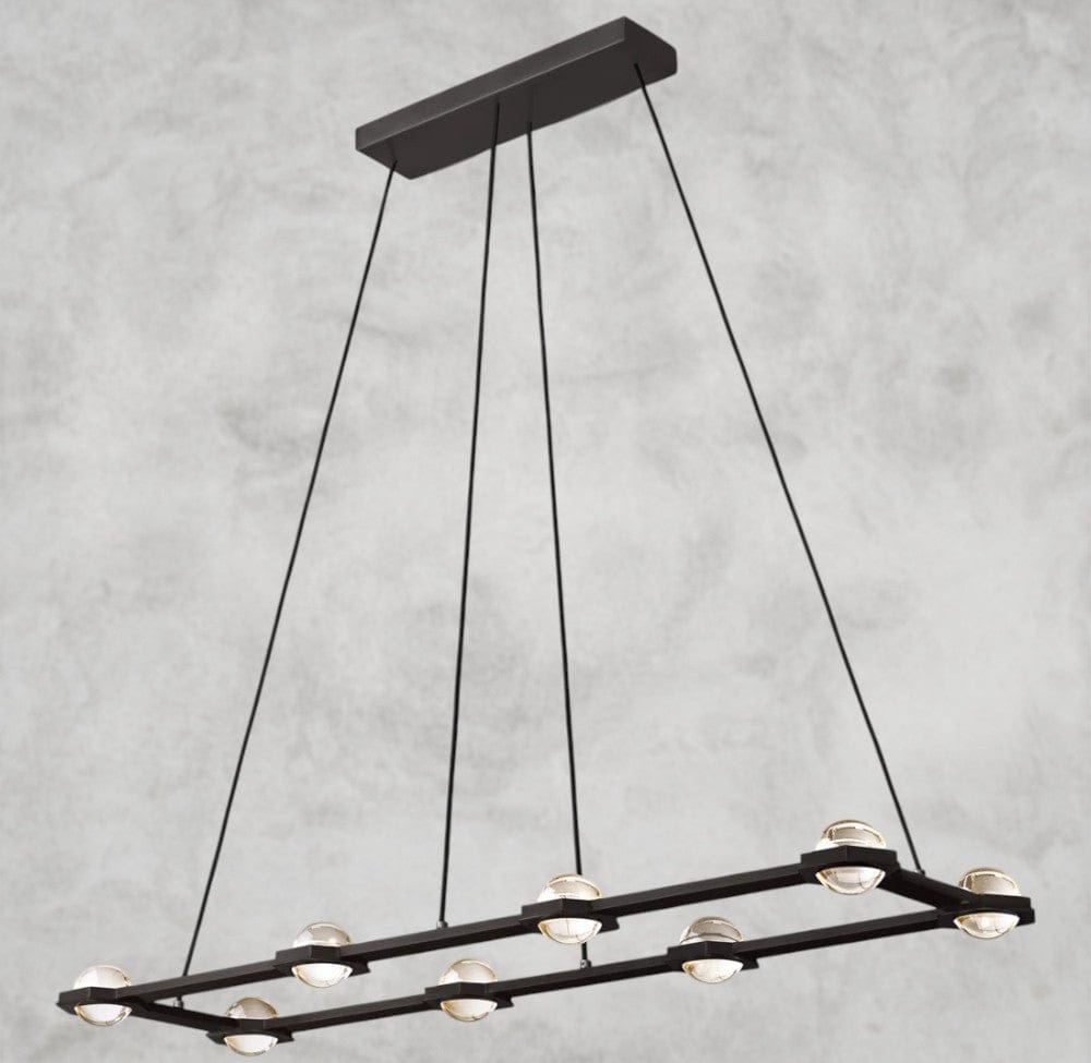 Éclatant Rectangular Chandelier 54