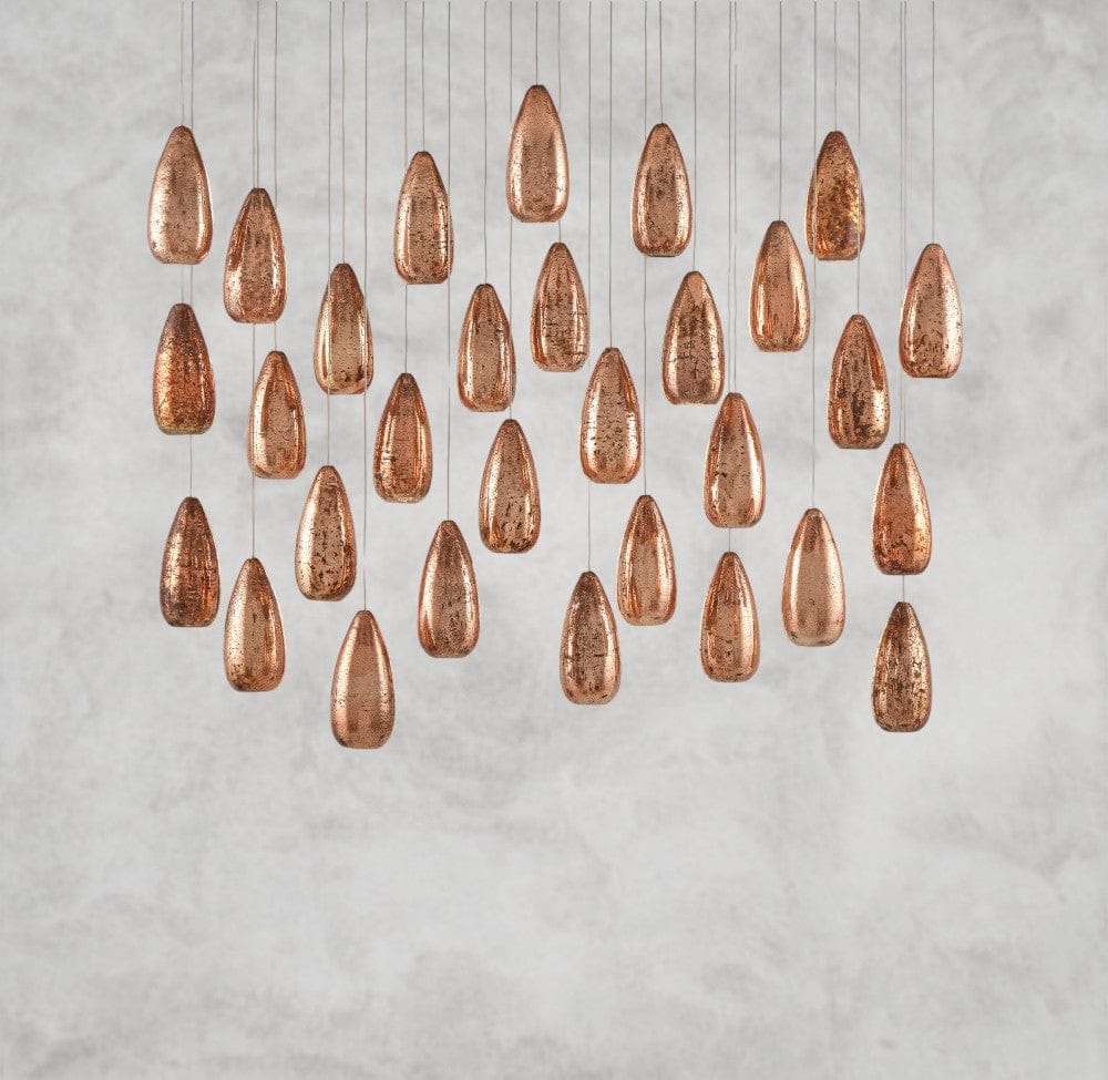 Edda Linear Glass Chandelier 48
