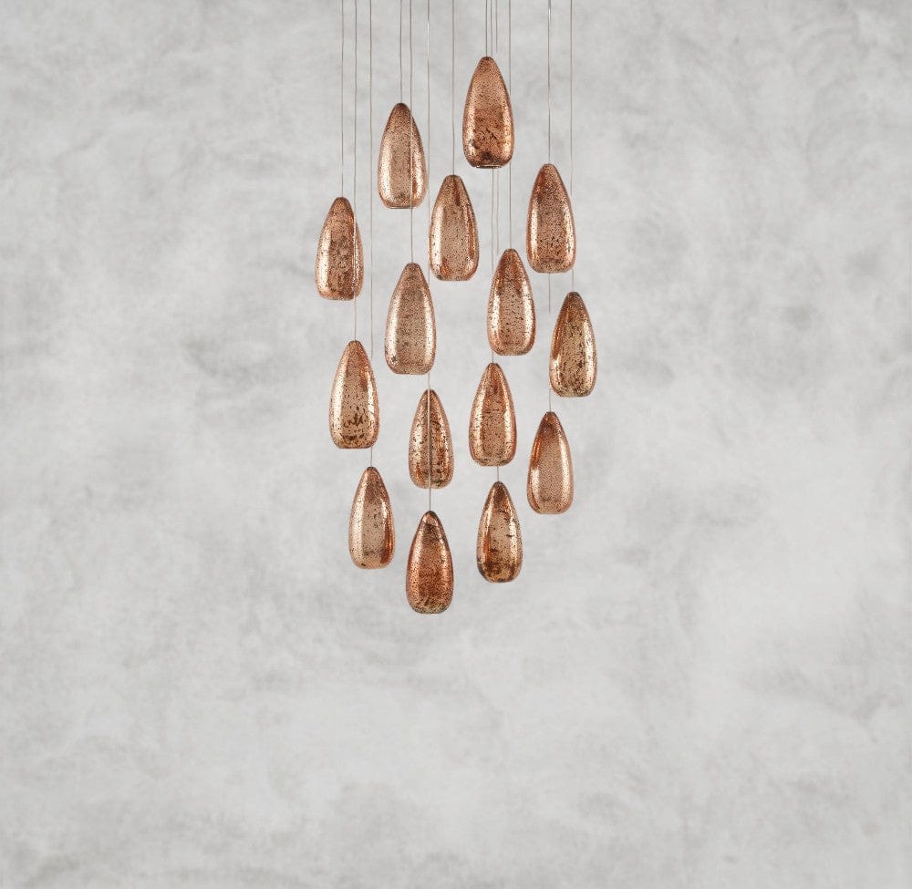 Edda Round Glass Chandelier 23