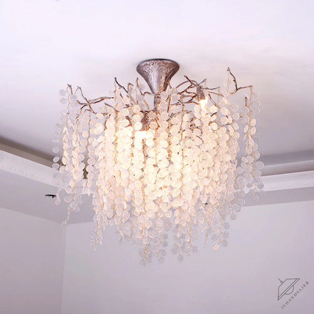 Ellie Modern Crystal Branch Chandelier - Ineffable Lighting