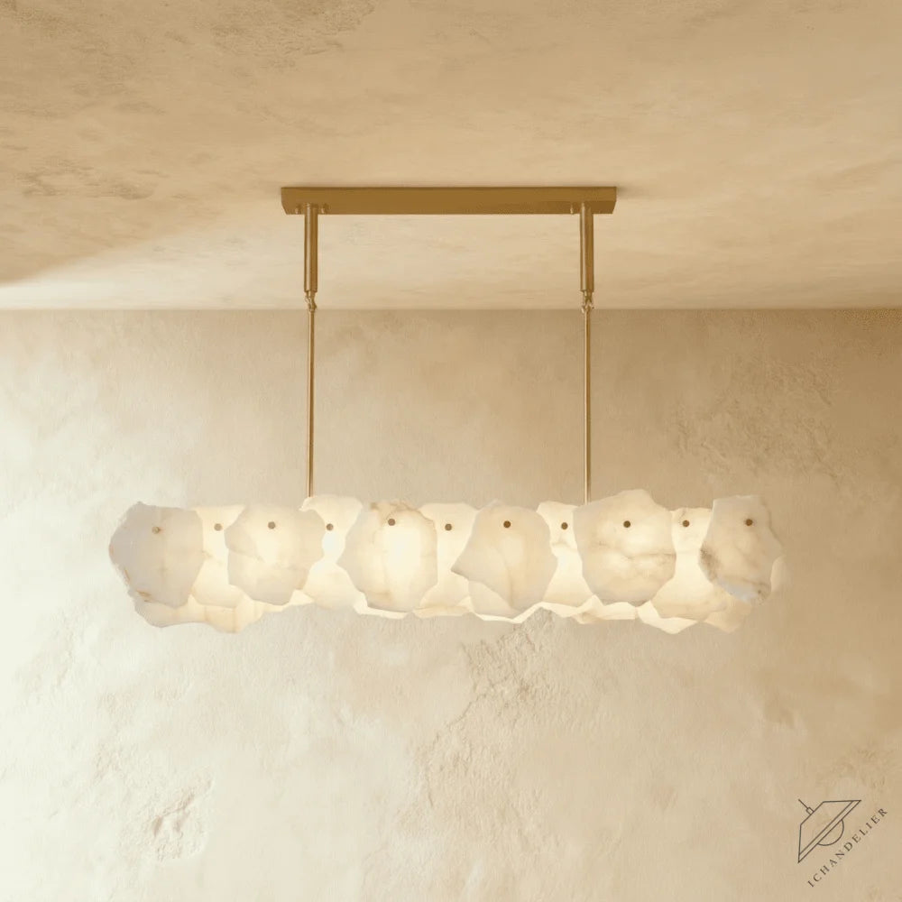 Elora Alabaster Linear Chandelier