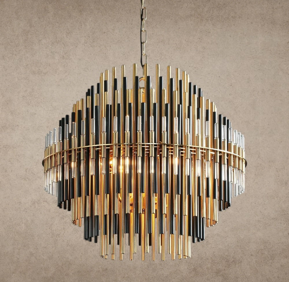 24" Emile Round Chandelier 24", 32", 42"