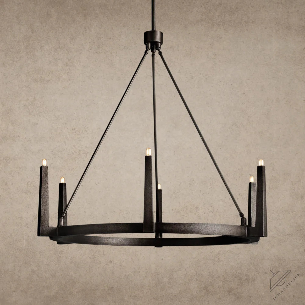 42" / Bronze Emmet Round Chandelier 42", 54"