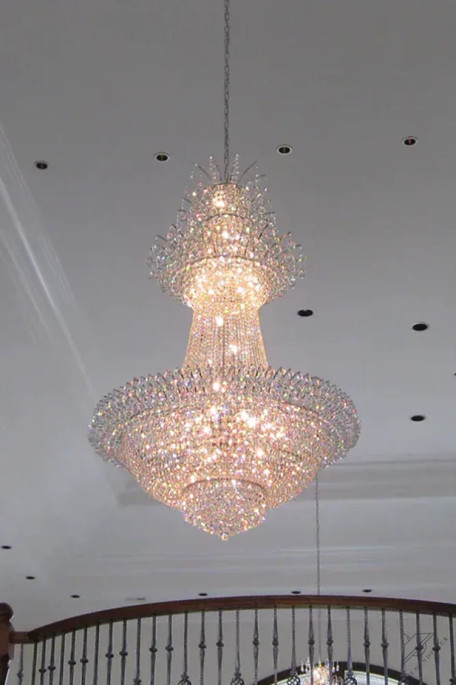 Empire Extra Large French Classic Multi-tiered Crystal Chandelier