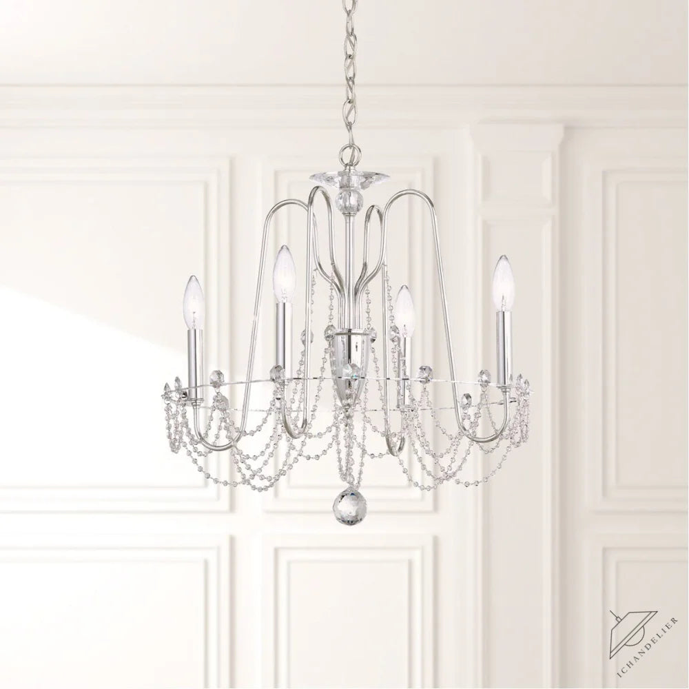 Esmeralda Crystal Chandelier 21"
