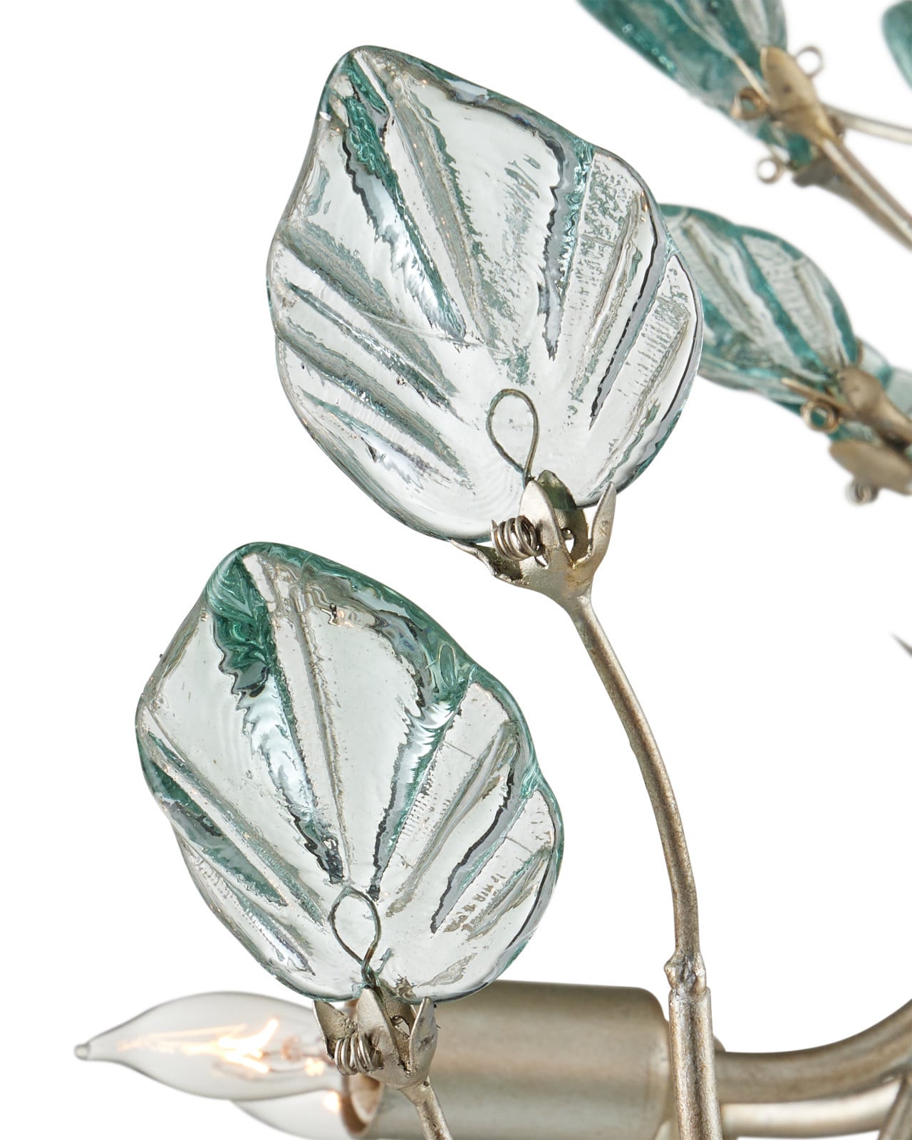 Baobab Large Recycled Glass Chandelier