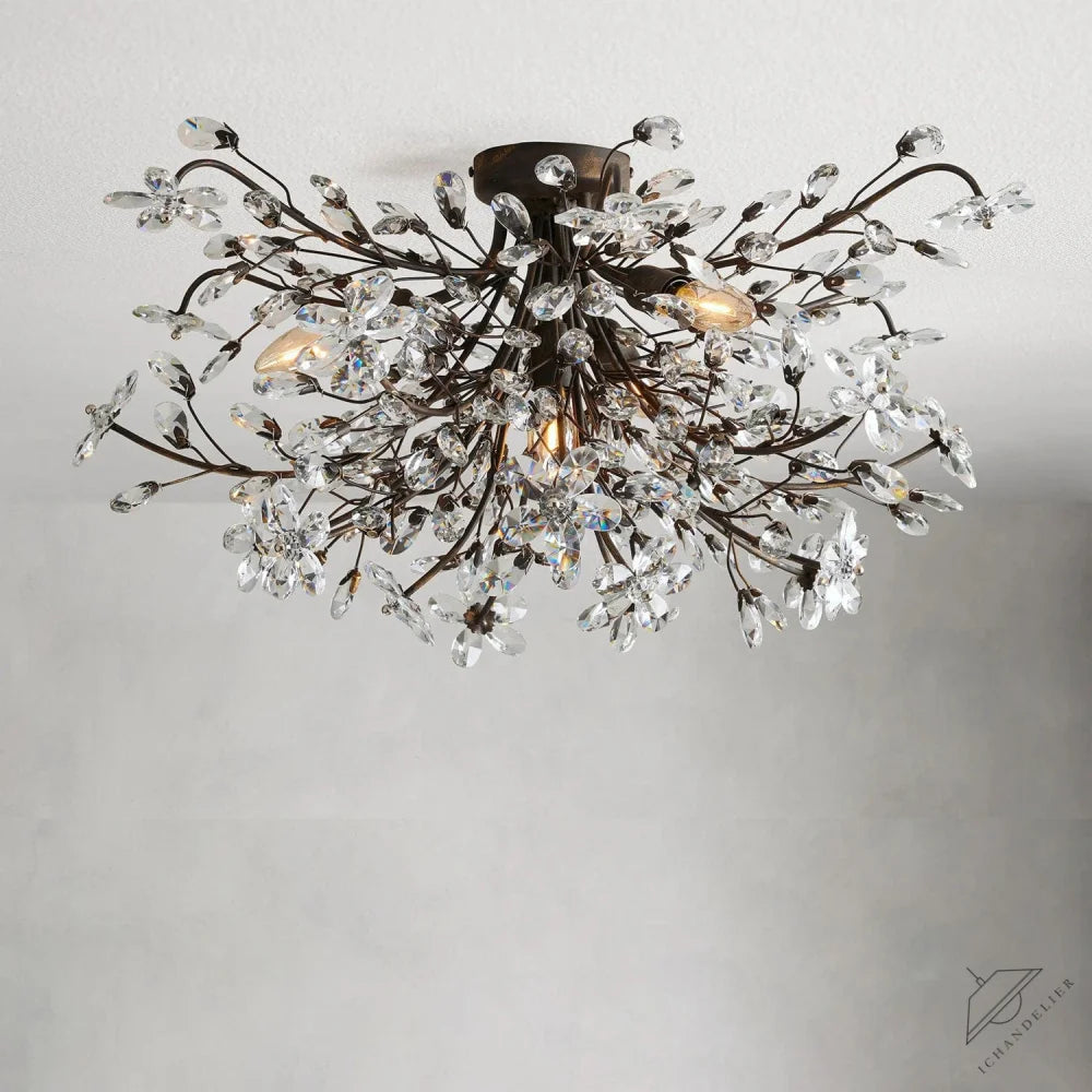 BRONZE Fiore Flush Mount