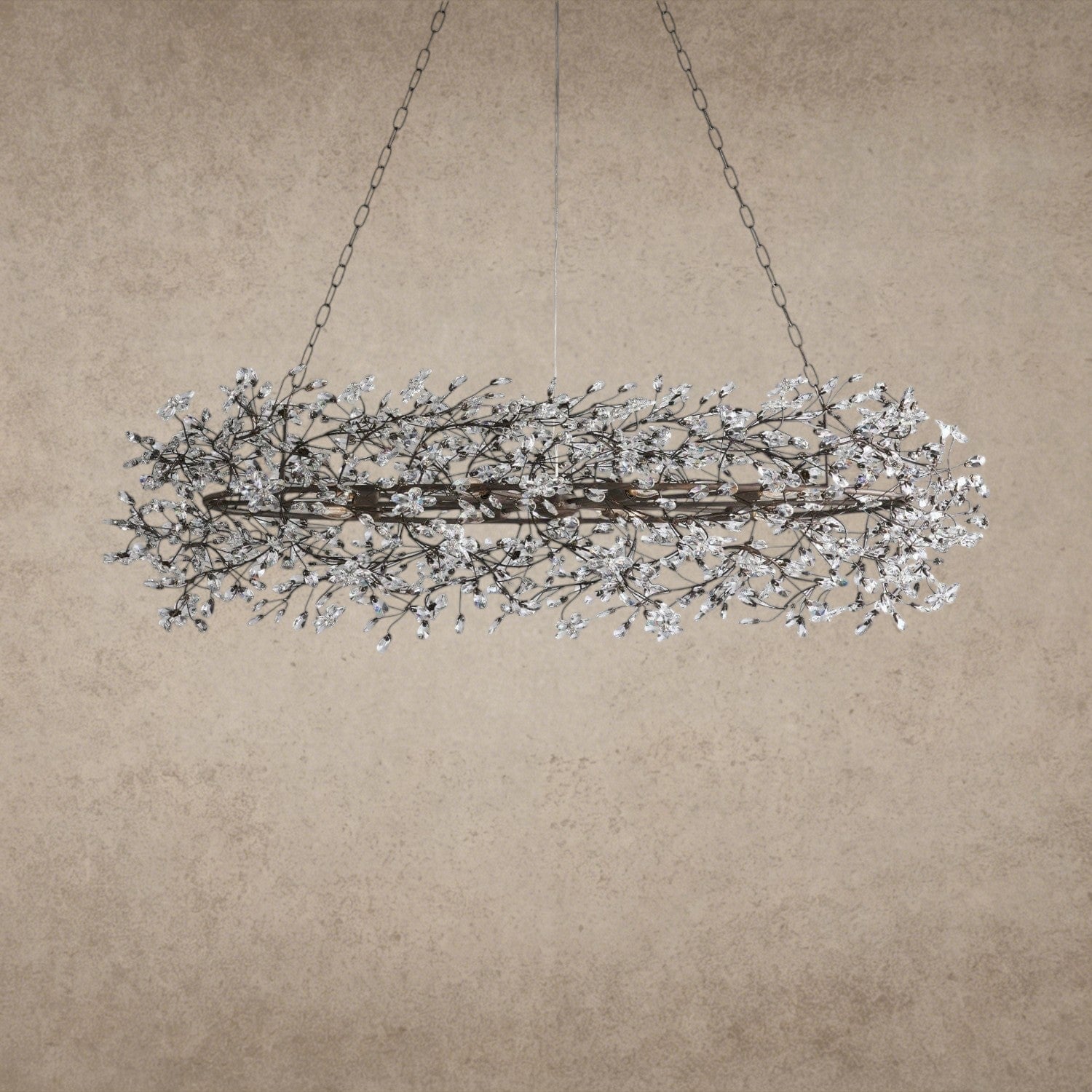 Fiore Oval Chandelier 62", 74"