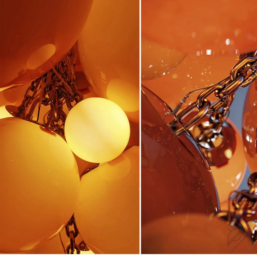 Fruit Grape Hanging Swag Chandelier