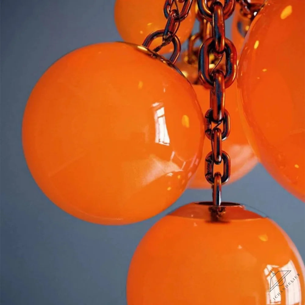 Fruit Grape Hanging Swag Chandelier