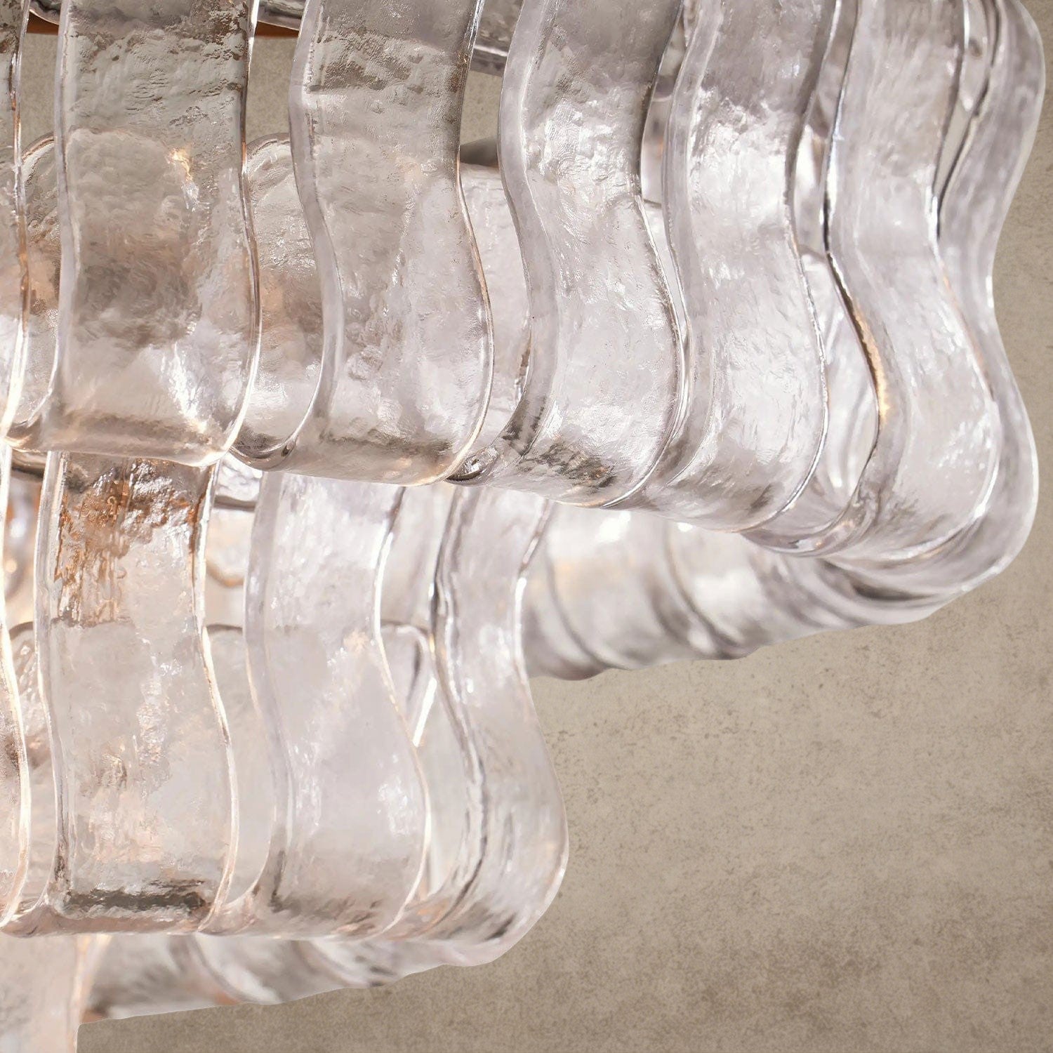 Ghiaccio Oval Chandelier 54", 65"