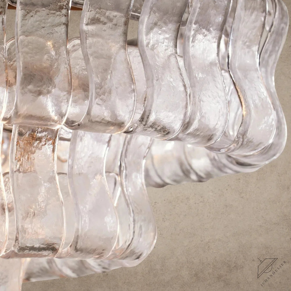 Ghiaccio Oval Chandelier 54", 65"