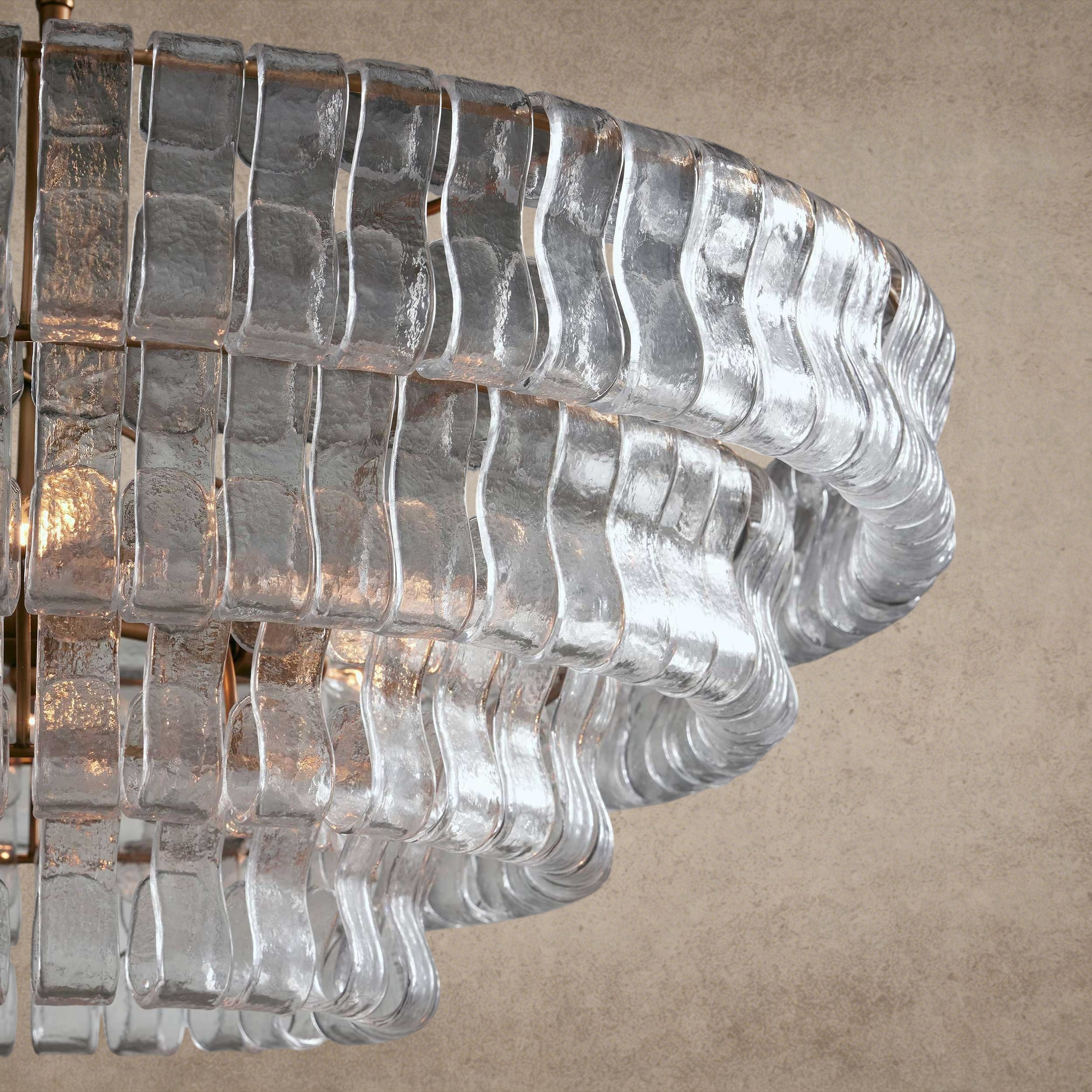 Ghiaccio Round Chandelier 36", 48",60"
