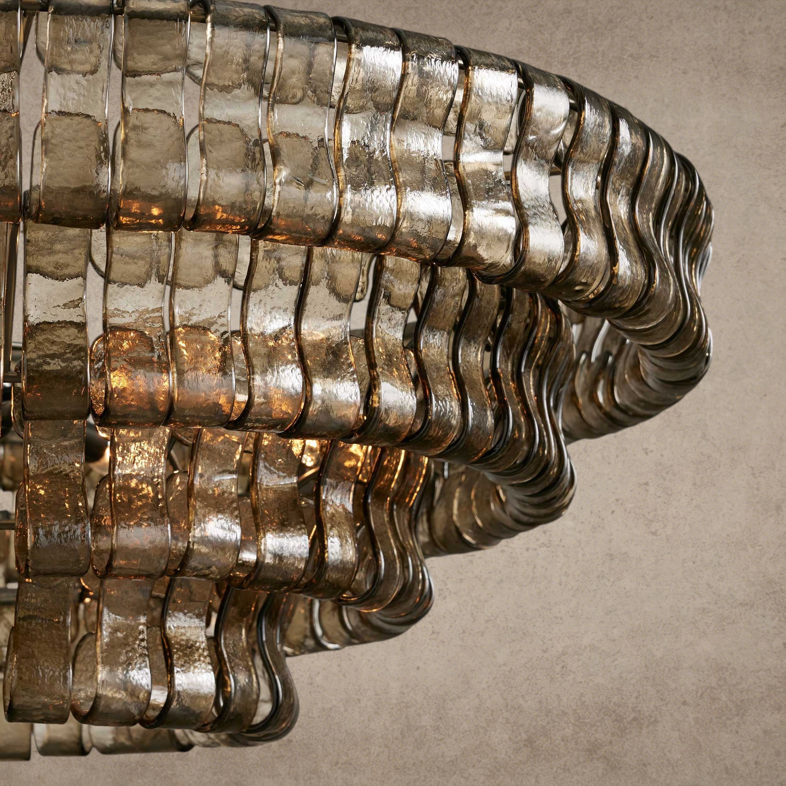 Ghiaccio Round Chandelier 36", 48",60"