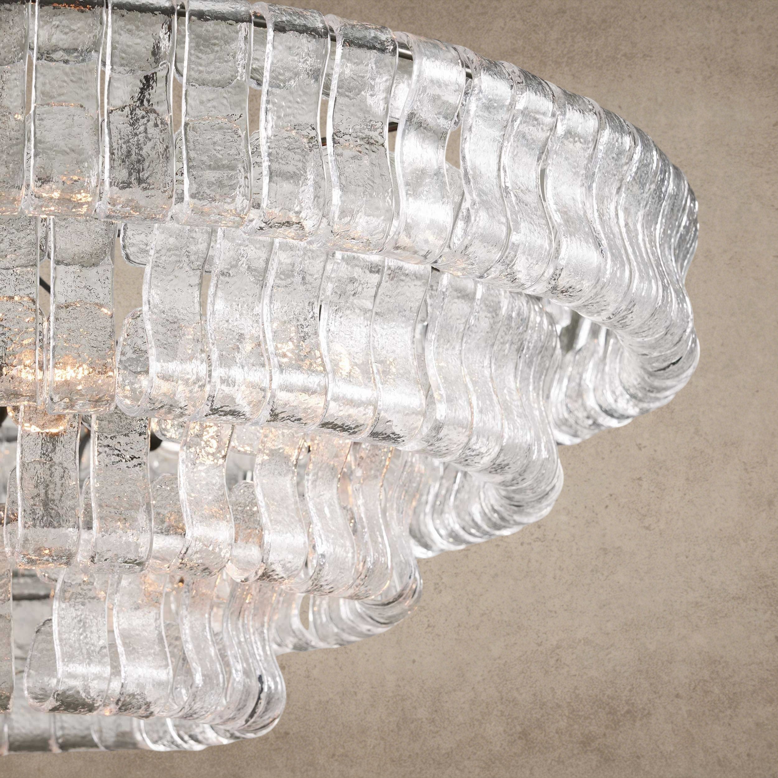 Ghiaccio Round Chandelier 36", 48",60"