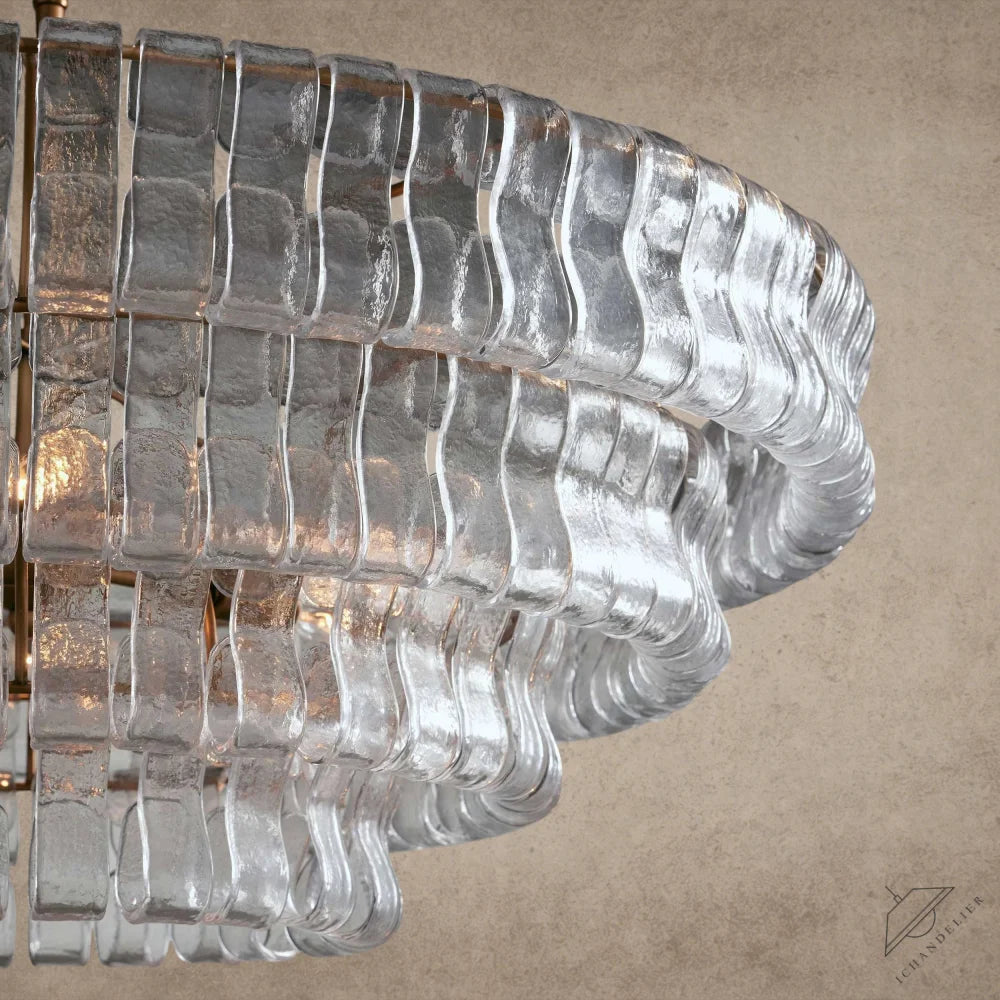 Ghiaccio Round Chandelier 36", 48",60"