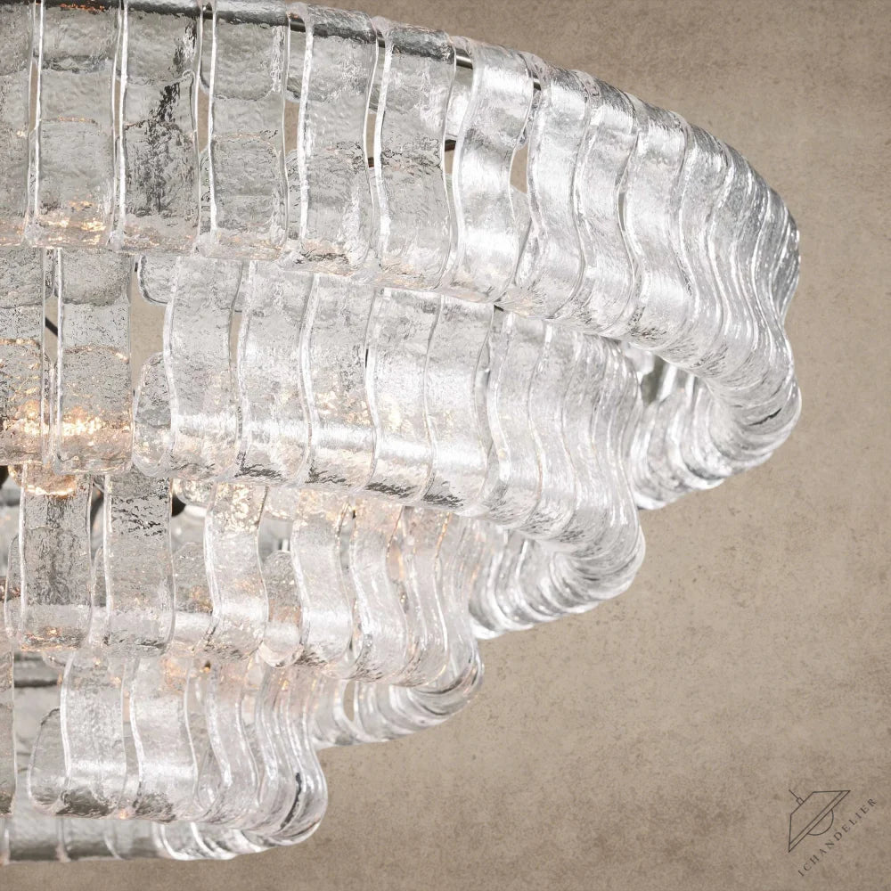 Ghiaccio Round Chandelier 36", 48",60"
