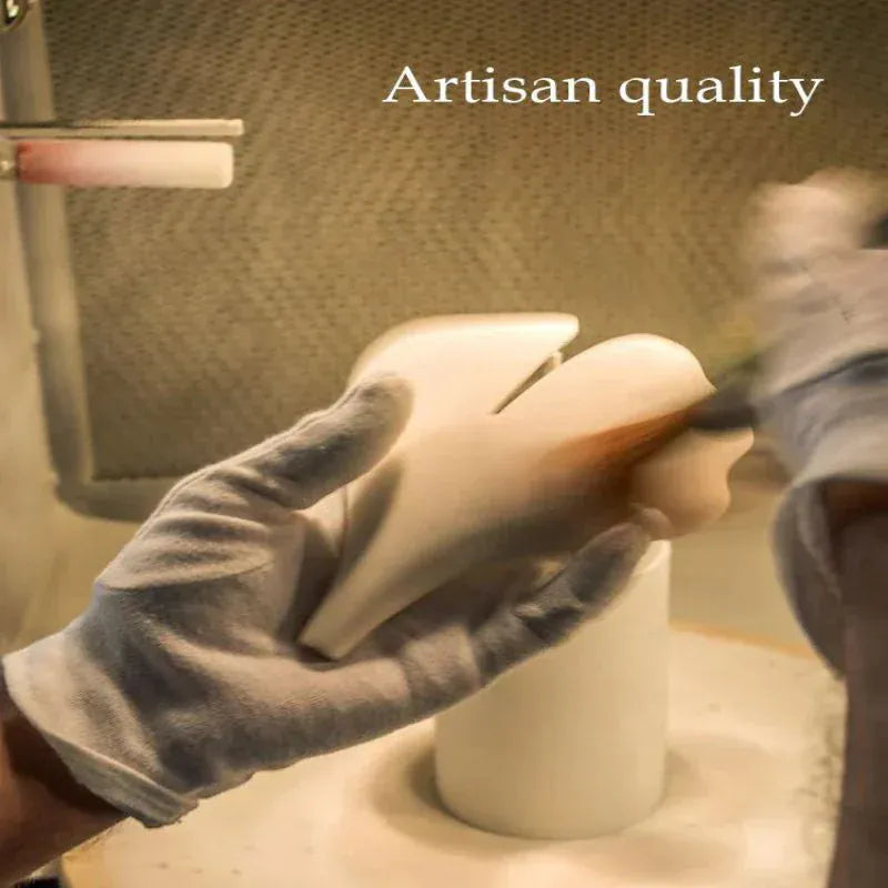 Gliss Luxury Ceramic Ginkgo Cascading Branch Chandelier Lighting