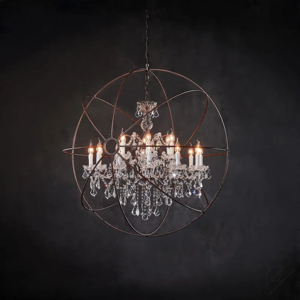 Gyro Crystal Chandelier