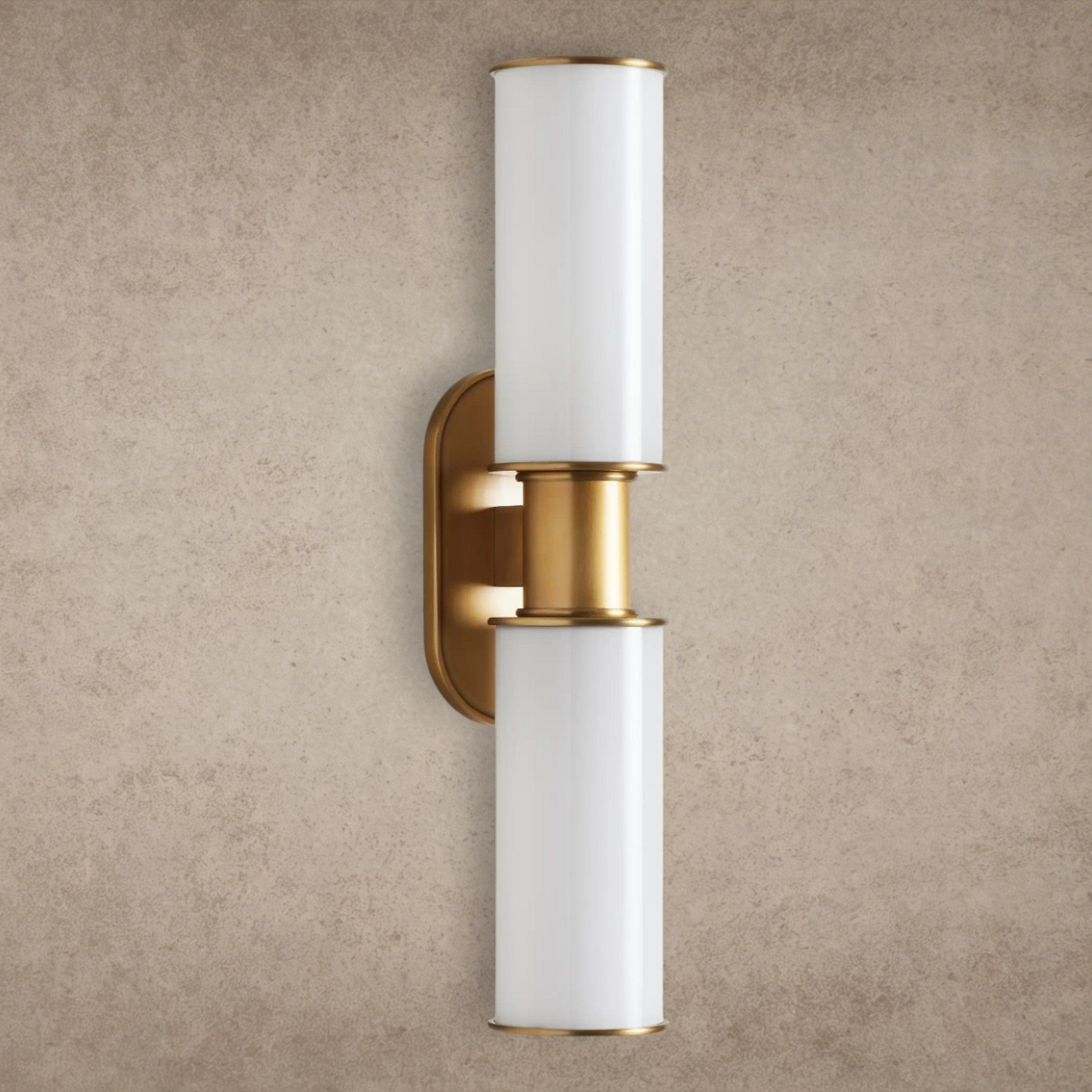 Harlin Double Sconce in Milk