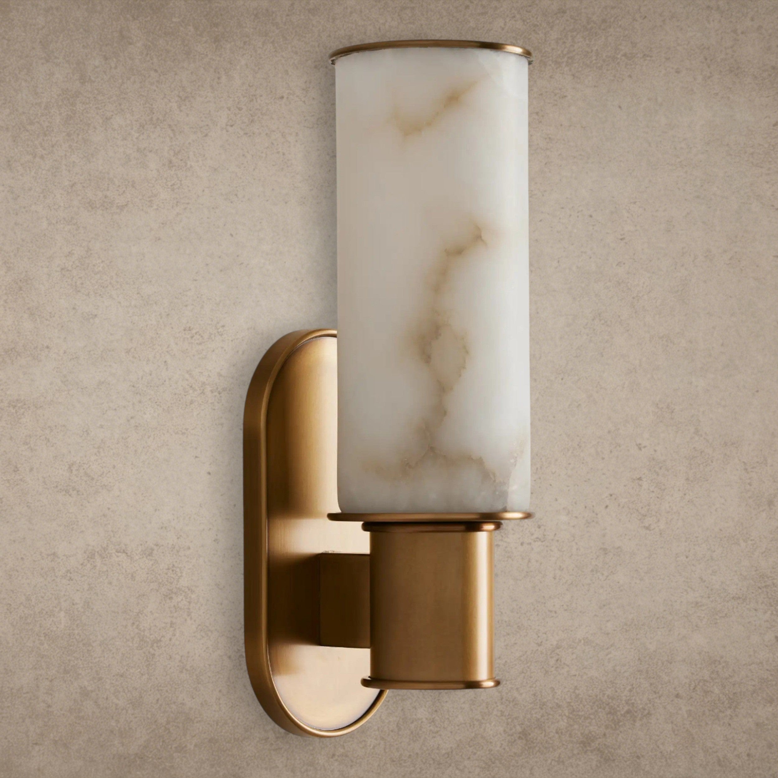 Harlin Sconce in Alabaster